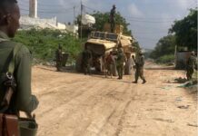 Ciidamo ka Tirsan  Amisom oo Qarax lagula eegtay Magaalada Muqdisho