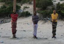 Maxkamada Ciidanka Qalabka Sida oo maanta xukun dil Toogasho ah ku Fulisay Maxamed Xaaji Ilkacase” iyo Rag kale