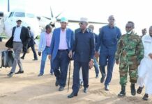 Madaxweynihii hore Shariif Sheekh Axmed oo ka hadlay Ujeedka Socdaalkii labaad Muddo Asbuuc uu ku tagay magaalada Jowhar.