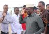 Madaxweynihii hore ee Soomaaliya Shariif sheekh Axmed iyo Wafdi uu Hogaaminaayo oo gaaray Magaalada Jowhar