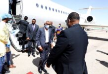 Gudoomiyaha Aqalka Sare iyo Wafdi uu Hogaaminaayo oo gaaray Magaalada Garoowe