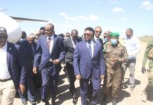 Gudoomiyaha Aqalka Hoose ee Baarlamaanka Soomaaliya oo gaaray Magaalada Baydhaba