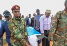 Ra’iisul Wasaare Rooble oo Magaalada Gaalkacyo Uga qayb galay Aas Qaran oo loo sameeyay saraakiishii ku geeriyootay Qaraxii Gaalkacyo