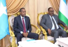 Ra’iisul Wasaare Rooble iyo Madaxweyne Deni oo kulan ku yeeshay Magaalada Garoowe