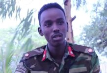 Taliyihii Ciidanka Danab oo la sii daayay