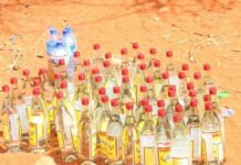 Taliska Ciidanka Puntland ee gobolka Nugaal oo soo bandhigay Khamri iyo Maandooriye