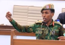 Taliyaha Ciidanka Xoogga Daka oo Amary in la soo qato Dadkii ka dambeeyay Weerarkii lagu dilay Saraakiil Ciidan