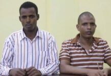 Maxkamada Ciidanka qalabka sida oo xukun dil ah ku riday laba Ruux oo lagu Eedeeyay in Alshabaab ay ka tirsan yihiin