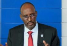 Wasiirka Amniga oo beeniyay in awaamiirta looga mamnucay ciidanka Garoonka Aadan Caddhay asagu lahaa.