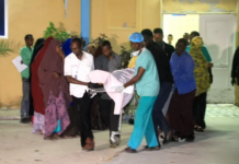 Askar iyo Saraakiil ku soo dhaawacantay Dagaalkii ka dhacay Balad Xaawo oo Muqdisho la keenay