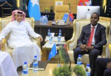 Gudoomiyaha Gobolka Banaadir oo qaanilay Danjiraha Dawlada Qadar u Fadhiya Soomaaliya