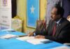 Madaxweyne Farmaajo oo saxiixay 13ka Kursi Gobolka Banaadir uu ku yeelanayo Aqalka sare