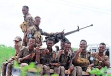 Ciidamo la wareegay Amniga degmada Matabaan ee gobolka Hiiraan