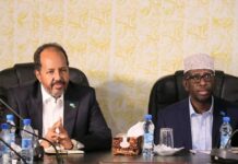 Sheekh Shariif iyo Xasan Sheekh oo ka guuray Ex Hotel Naasahablood2 ee u dhow Taalada Daljirka Daahson