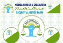 Xisbiga Amniga iyo Cadaaladda oo Walaac ka muujiyay Xaalada Caafimaad Sheekh Mukhtaar Rooboow Cali