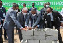 Ra’iisal Wasaare Rooble oo dhagax dhigay Mashruuca dhismaha Isbitaalka Yardimeli