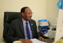 Wasiir Beyle iyo Danjire James Swon oo kulan ka yeeshay xaalada Covid19 ee Soomaaliya