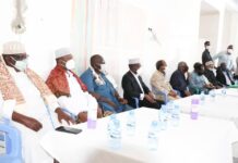 Sheekh Shariif iyo Xasan sheekh Maxamud oo booqasho tacsi ah ku tagay Hoyga Madaxweynihi hore ee Soomaaliya