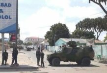 Ciidamo horleh oo la dhigay Koontoroolada laga galo Madaxtooyada