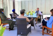 Taliye Xijaar oo kulan la yeeshay Safiirka Uk ee Soomaaliya