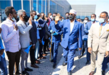 Wafdi uu Hogaaminayo Madaxweynaha Jubland oo lagu soo dhaweeyay Magaalada Muqdisho