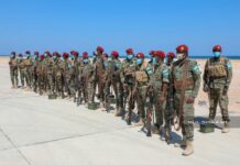 Ciidamada Ilaalada u ah Madaxweynaha Puntland oo soo gaaray Magaalada Muqdisho+Sawiro Daawo