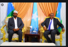 Midowga Musharixiinta iyo Madaxda Maamulada Puntland iyo Jubland oo shir uu uga socdo Muqdisho