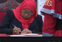 Madaxweynaha Dalka Tanzania Saamiya Xasan oo Philip Isdor Mpango u magacawday Madaxweyne ku xigeenka Dalkaasi.