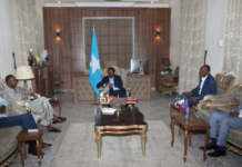 Madaxweyne Famaajo oo kulan gaar ah la yeeshay madaxda 3 maamul goboleed iyo Gobolka Banaadir