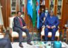 Madaxweyne Farmaajo oo la kulmay Dhiggiisa Dalka Koongo Mr Felix Tshisekedi