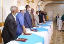 Farmaajo oo ka qeyb galay dhaarinta Guddiga Madaxa bannaan ee la dagaalaanka musuq maasuqa