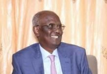 Sheekh Shariif oo ka Tacsiyadeeyay geerida Parfesor Gaandi