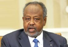 Ismaaciil Cumar Geelle oo markii shanaad ku guuleystay madaxtinimada Jabuuti