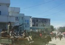 Deg Deg :Ciidamo ka Tirsan Midowga Musharixiinta Mucaaradka oo la wareegay isgoysyada qaar ee ku yaala Muqdisho