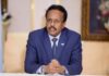 Farmaajo oo gaaray Teendhada Afisiyooni & Madaxda kale oo ku wajahan