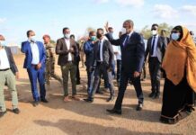 Madaxweynaha Koonfur Galbeed oo Baydhabo gaaray