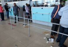 Shaqaaqad gacan ka hadal sababtay oo ka dhacay garoonka diyaaradaha ee Muqdisho