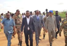 Wafdi xal raadin ah oo gaaray Magaalada Beledweyne