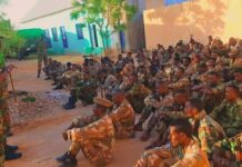 Dowladda oo soo bandhigtay Ciidamo la dagaalama Al-Shabaab