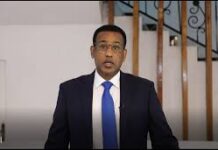 Musharrax Jibriil Ibraahim Cabdulle oo soo dhaweeyay shirka Maanta ka Furmay Muqdisho