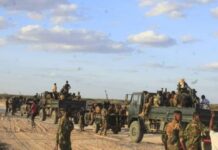 Ciidanka xoogga oo gubay xarumo ay lahaayeen Shabaab