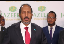 Xasan Sheekh oo qoraal kasoo saaray xaalada dalka & shirka doorashada