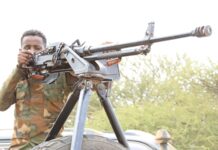 Ciidanka Xoogga dalka iyo Al Shabaab oo ku dagaalamaya gobolka Shabeellaha dhexe.