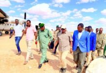 Taliyaha Ciidamada Asluubta oo gaaray Gobolka Gedo