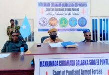 Maxkamadda Sare ee Ciidamada Puntland oo Maanta xukun rideysa