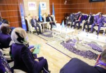 Madaxweynaha Jubbaland oo kulan la qaatay Wakiilada Beesha Caalamka