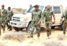 Madaxweynaha Galmudug oo kulamo ka wadda degaano laga qabsaday Shabaab