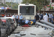 12 qof oo ku dhintay shil bas oo ka dhacay Turkiga