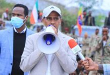 Madaxweynaha DDS oo faah faahiyay sababta ay Ciidamada ugu direen Gobolka Tigreega