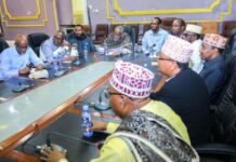 Guddiga dib u heshiisiinta Gobolka Gedo oo Warbixin gudbiyay